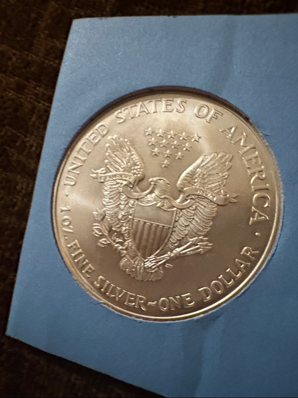 American Silver Eagle One Dollar Coin - Silver 1999 Mint condition